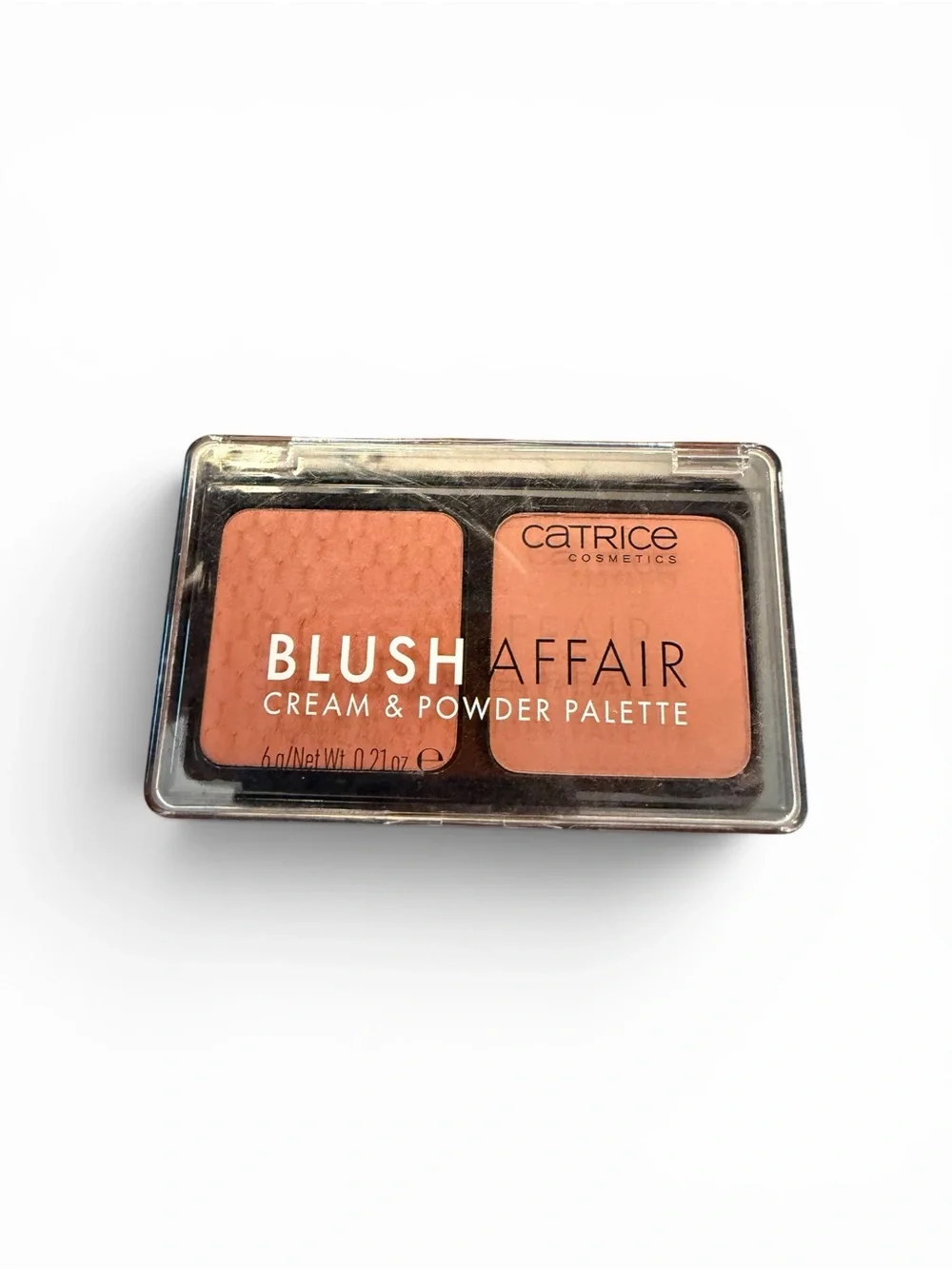 Catrice Blush Affair Cream & Powder 040 Palette Peach Passion Vegan .21 oz NEW